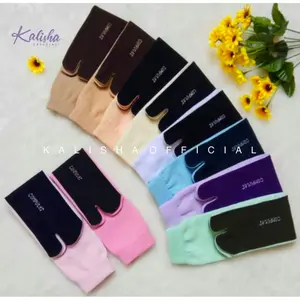 Kalisha - Kaos Kaki Jempol Telapak Hitam Spandex