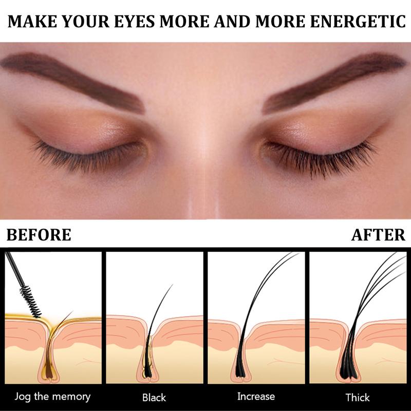 Product Introduction of Castor Oil Mascara Daily Natural Eyelash Curl & Hold Gentle Moisturizing Conditioner 4