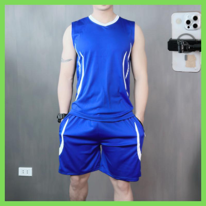Bộ quần thể thao thun hè SIZE 33 -> 120kg in 2D BA LỖ ĐEN chất liệu thun lạnh co dãn 4 chiều thoáng mát bền đẹp không bai xù 2