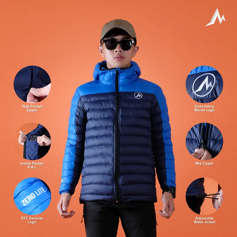 MONTE - PUFFER JACKET - ZERO LITE TRAIL 1