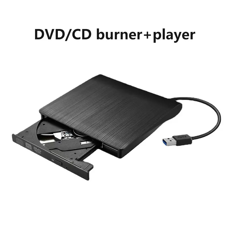 Computer External Optical Drive Dvd/cd  Usb Interface Optical Disc Player Fully Compatible With Optical Disc Digital