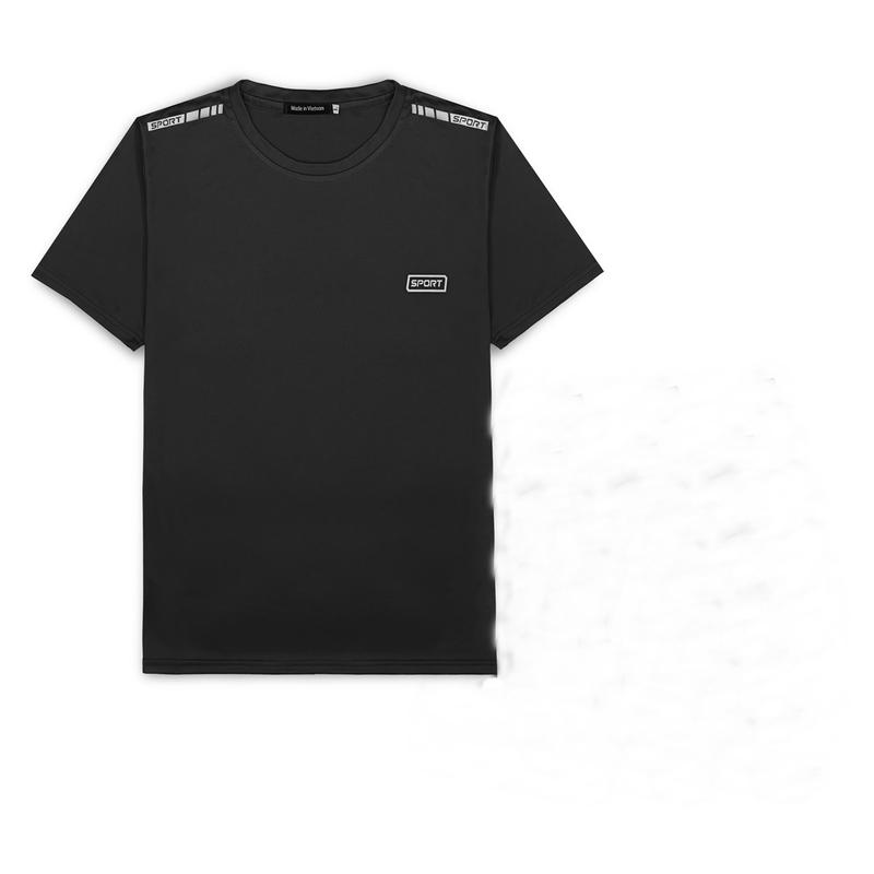 Product Introduction of Combo 2 Áo Thun Thể Thao Nam Cổ Tròn Vải Lạnh mặc nhà mặc hàng ngày lịch sự, tập gym co giãn 4 chiều Menswear 1