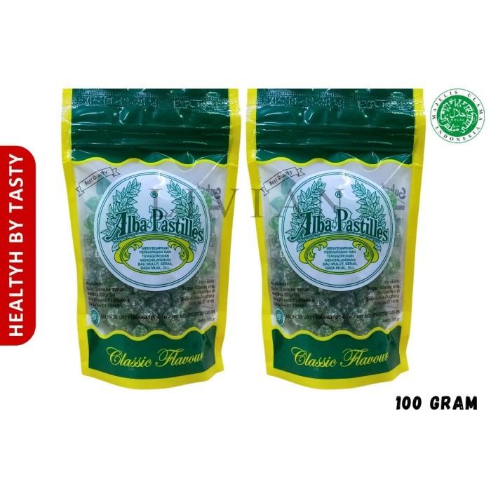 lv Permen Alba Pastilles Permen Mint 100g 0