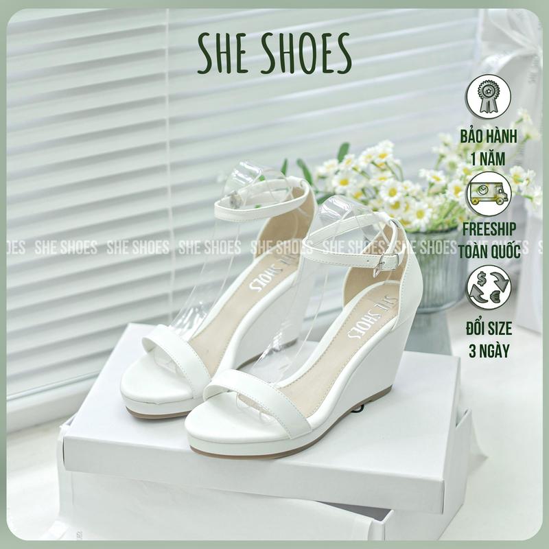 SANDAL XUỒNG CƯỚI bít gót BASIC VIE độc quyền bới SHE SHOES - SDX07002