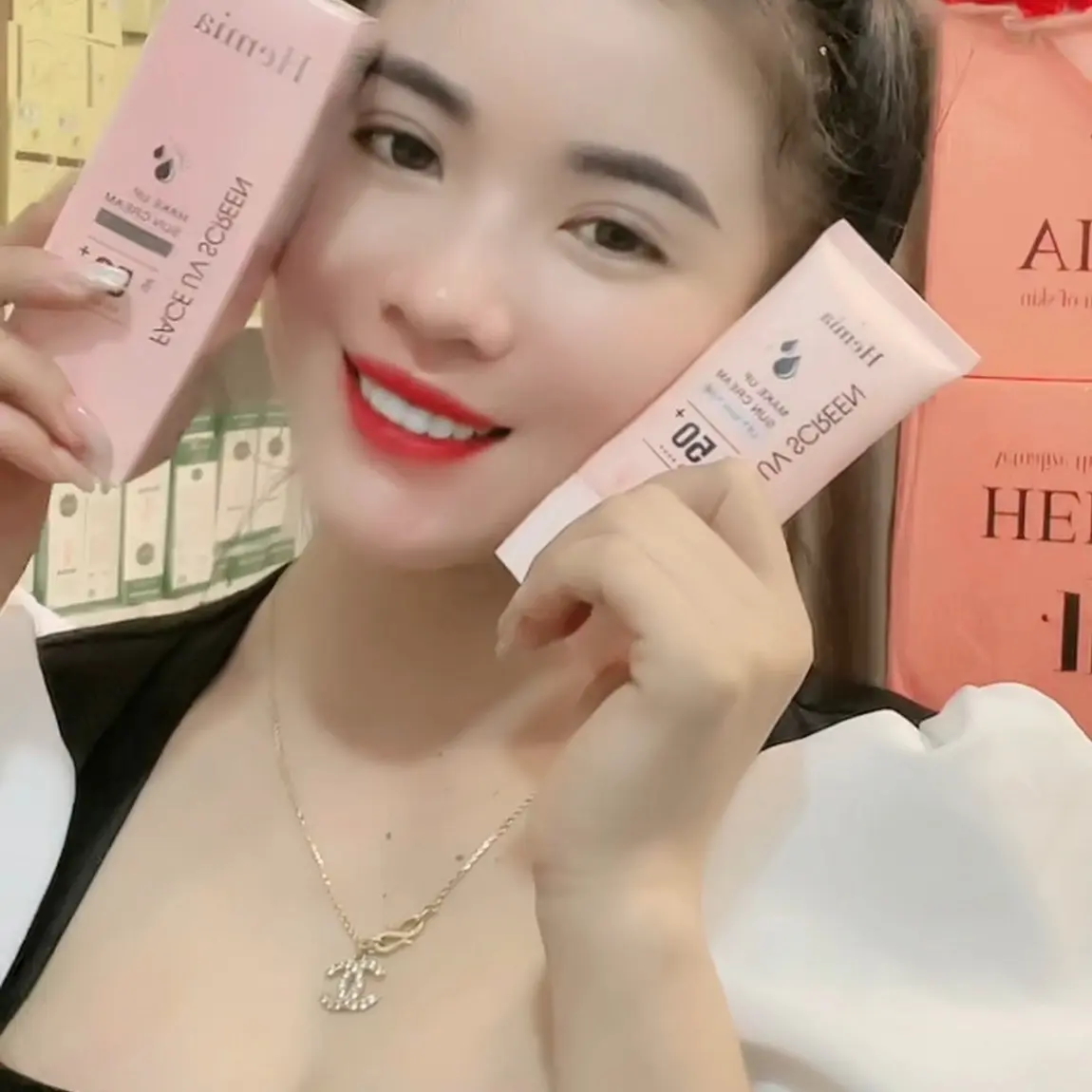 kem chống nắng Hemia SPF 50