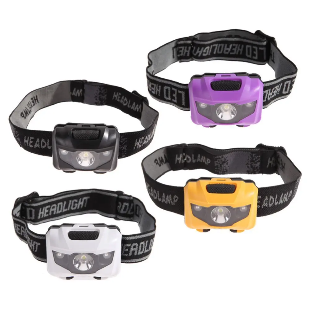 Outdoor Waterproof Headlight Super Bright Head Torch LED Headlamp Flashlight