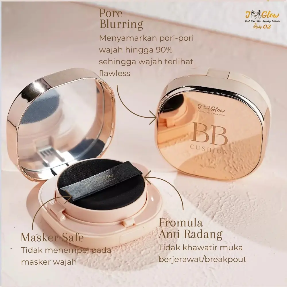 CUSION JGLOW Semua Jenis Kulit