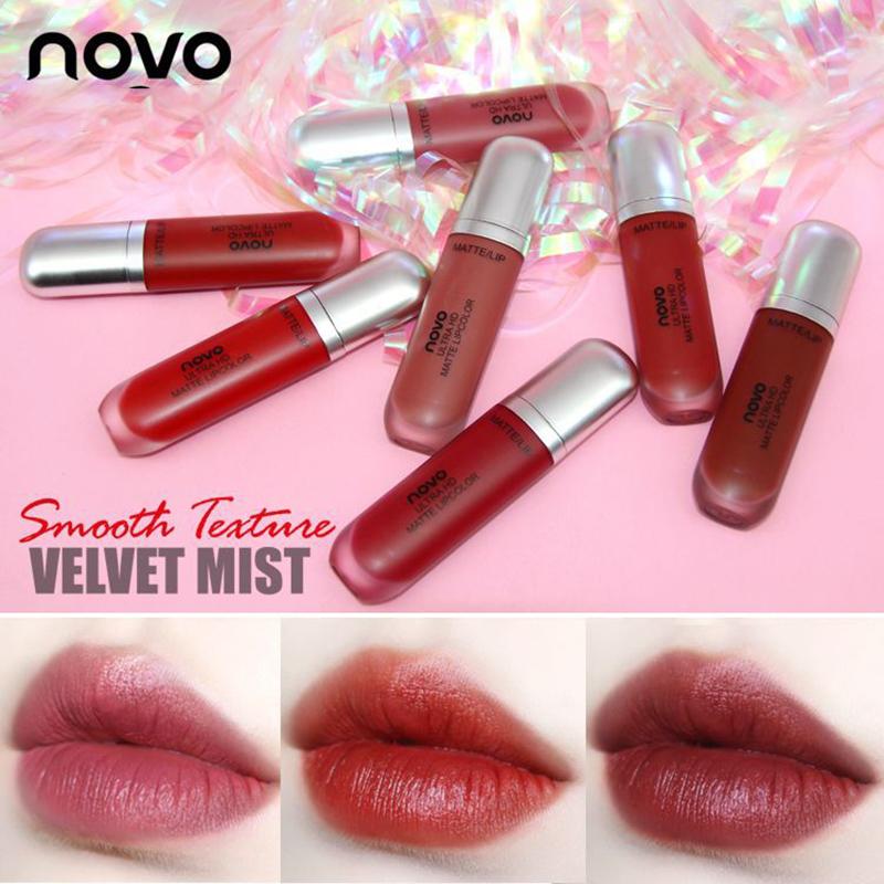 Kem Môi Lì Nhung, Màu Kem, Son Bóng Cho Học Sinh Nữ, Dưỡng Ẩm, Trang Điểm Làm Đẹp