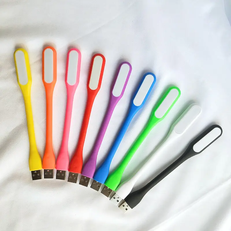 Đèn led usb mini siêu sáng HOTECH phụ kiện cắm cổng USB sạc dự phòng laptop vỏ nhựa dẻo có thể gập gọn tiện lợi DU03H 8