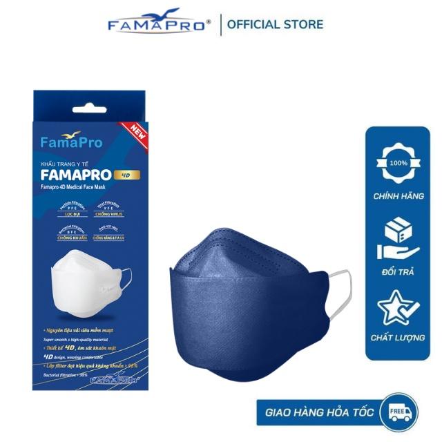 [Combo 5 hộp] khẩu trang 4D KF94 kháng khuẩn 3 lớp dạng hộp khẩu  trang