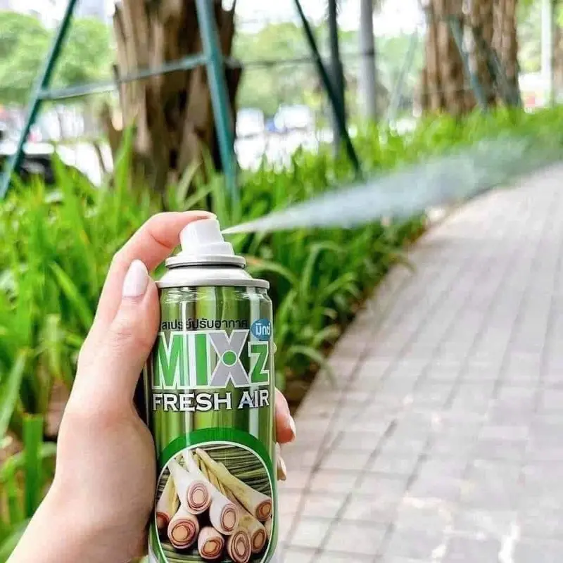 Xịt phòng hương sả chanh Mixz Fresh Air Lemongrass Thái Lan 3