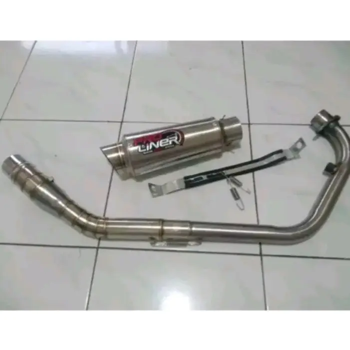 knalpot proliner stainles ngebas gahar buat sonic satria fu mx king cb 150r new jupiter mx new jupiter mx old gsx r15 supra gtr
