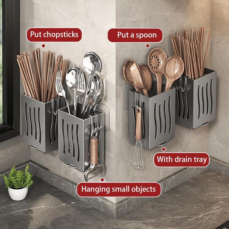 Product Introduction of Giá Để Đũa, Giá Để Thìa, Làm Bằng Thép Không Gỉ, Bộ Đồ Ăn Nhà Bếp, J3O9 30