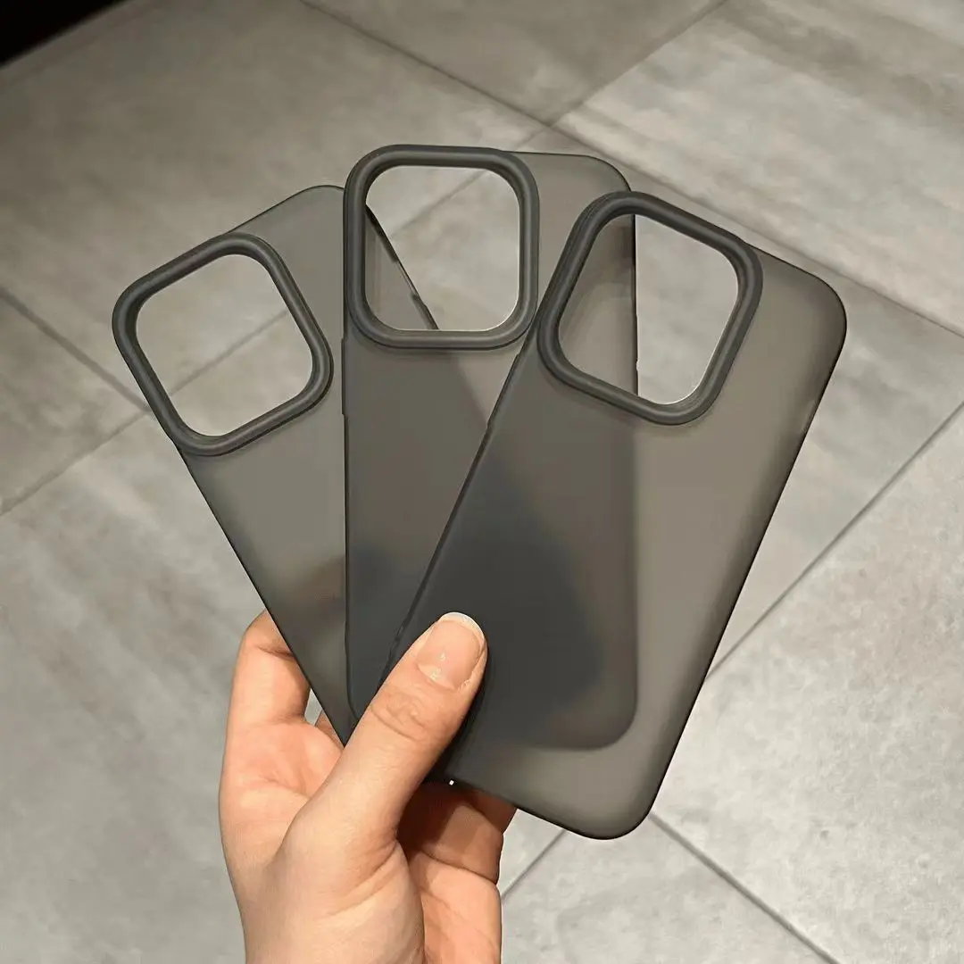 Advanced Matte Cover Suitable for Iphone16 Phone Case Apple 13promax Simple 12 All-Inclusive 11 Large Hole 7/8P Protection Cellphone Protective Smartphone Casing Screen Protector Shockproof