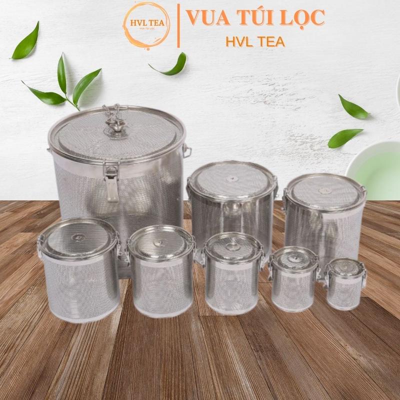 Bộ lọc gia vị inox 201 cao cấp, dùng trong nồi lẩu, lọc trà, hầm xương - HVL TEA