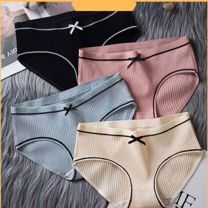 SET 10 QUẦN LÓT NỮ GÂN TĂM KHÁNG KHUẨN ĐẸP CO DÃN 4 CHIỀU Thun Khuy Women Sen Voi