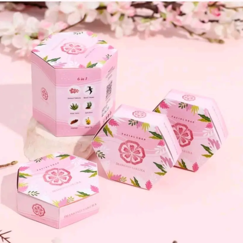 Diamond Sakura sabun wajah