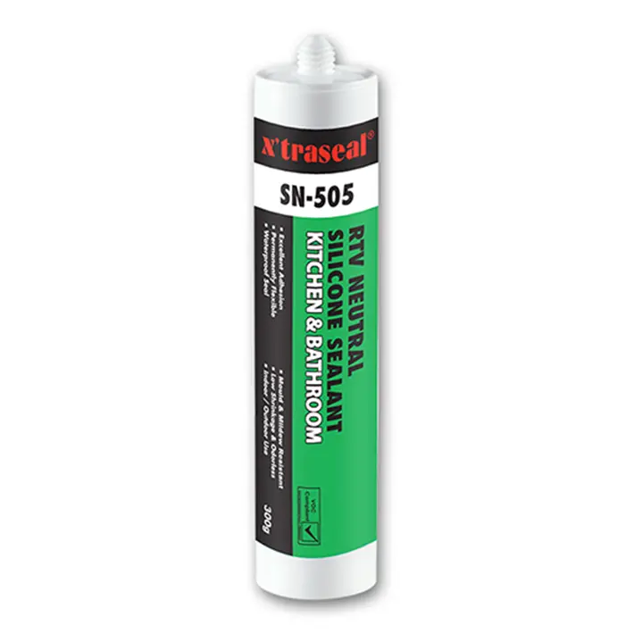 Keo Silicone chống mốc X'traseal SN-505 300gr, keo kháng nấm mốc phòng vệ sinh, phòng bếp, nhà tắm