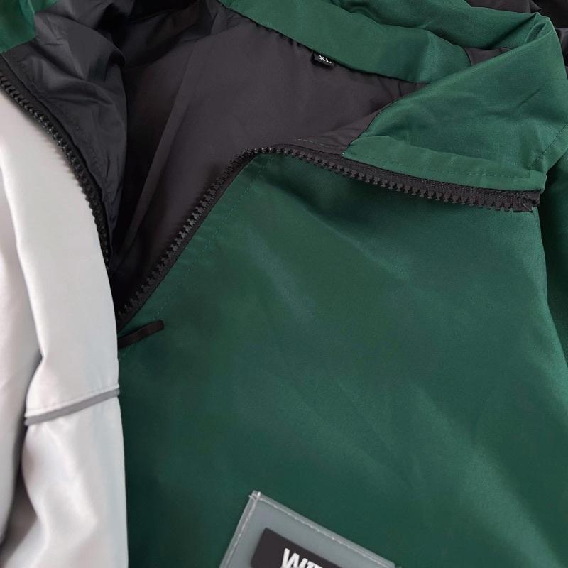Áo Khoác Dù WZS Jacket Dày Dặn Tag Cao Su Viền Phản Quang Form To Unisex Nam Nữ - Sarah Store 5