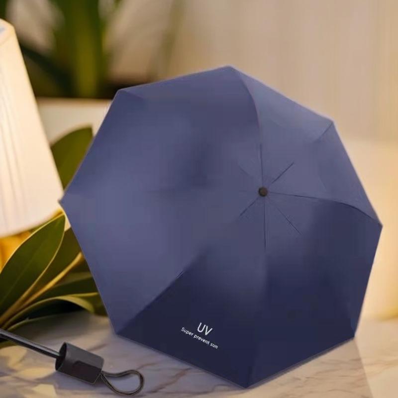 Product Introduction of UV Umbrella Simple Foldable Dual-use Sun and Rain Umbrella for Men and Women Sun Protection UV Protection Sunshade 9