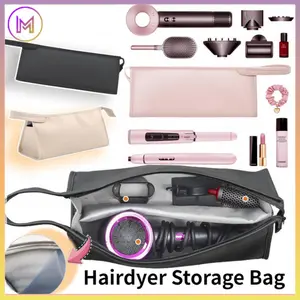 Hair Dryer Storage Bag Tas Travel Bag Organizer Pouch Hair Dryer Waterproof Tas Penyimpanan Tahan Debu Portable Kulit