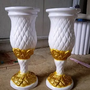 vas bunga fiber dekorasi pelaminan