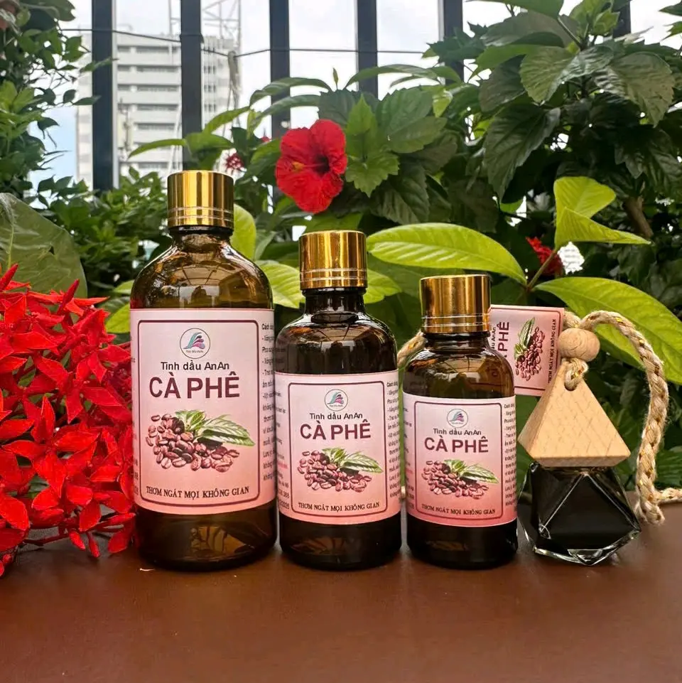 (Tặng lọ treo có 10ml) tinh dầu Cafe  AnAn khi mua chai 50ml, 100ml hoặc (2 chai 30ml) cùng loại