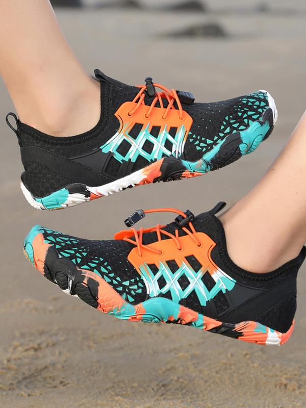 Women's Sporty Lace Up Mesh Breathable Quick Drying Creek Shoes, Casual Comfortable Non-slip Creek Shoes, Multifunctional Yoga Shoes for Women & Girls 4
