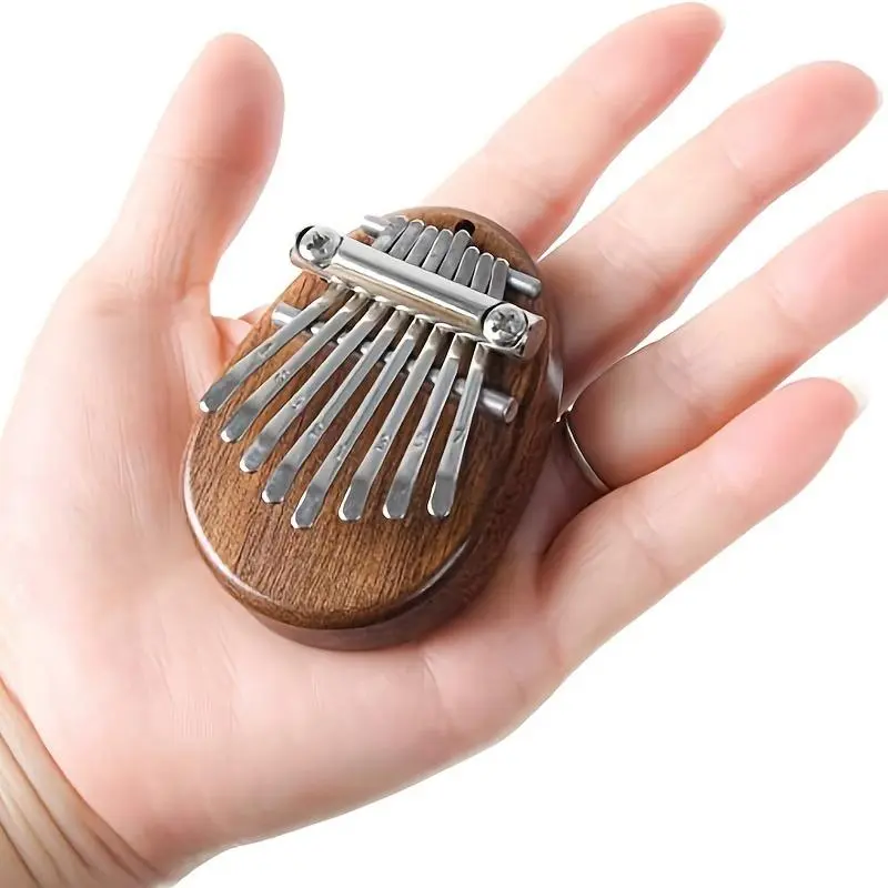 Mini 8 Key Thumb Piano, Portable 8-tone Thumb Piano, Musical Instrument Toy, Birthday Gift for Friends, Creative Holiday Gift Options, Valentine's Day Gift, Music Accessories, Giftideas 3