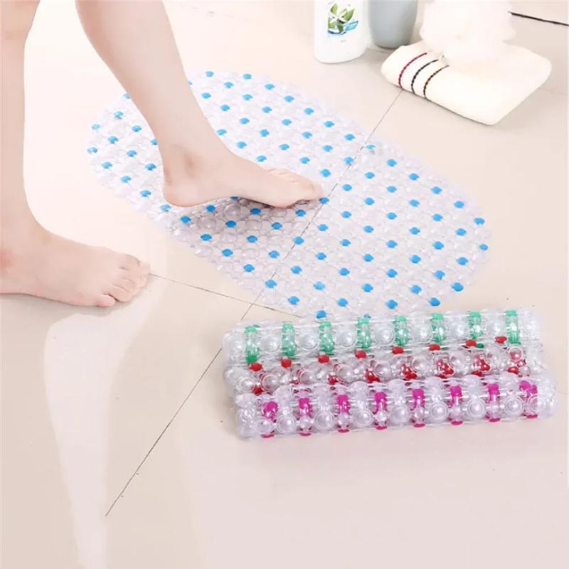 Product Introduction of Tikar Mandi Anti-gelincir PVC, Tikar Pancuran Lembut, Tikar Urut, dengan Cawan Penyedut, Tidak licin, Sesuai untuk Bilik Mandi dan Tab Mandi, Aksesori Bilik Mandi, 2025 7