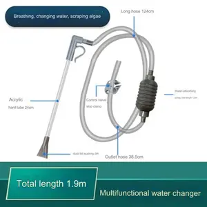 SH Sipon sifon Alat Penguras Kuras Penyedot Sedot Akuarium Cleaner Pump