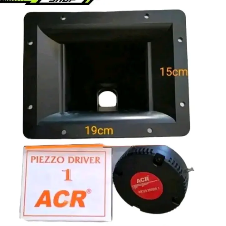 0Twitter ACR piezzo horn ukuran 15×19cm kotak