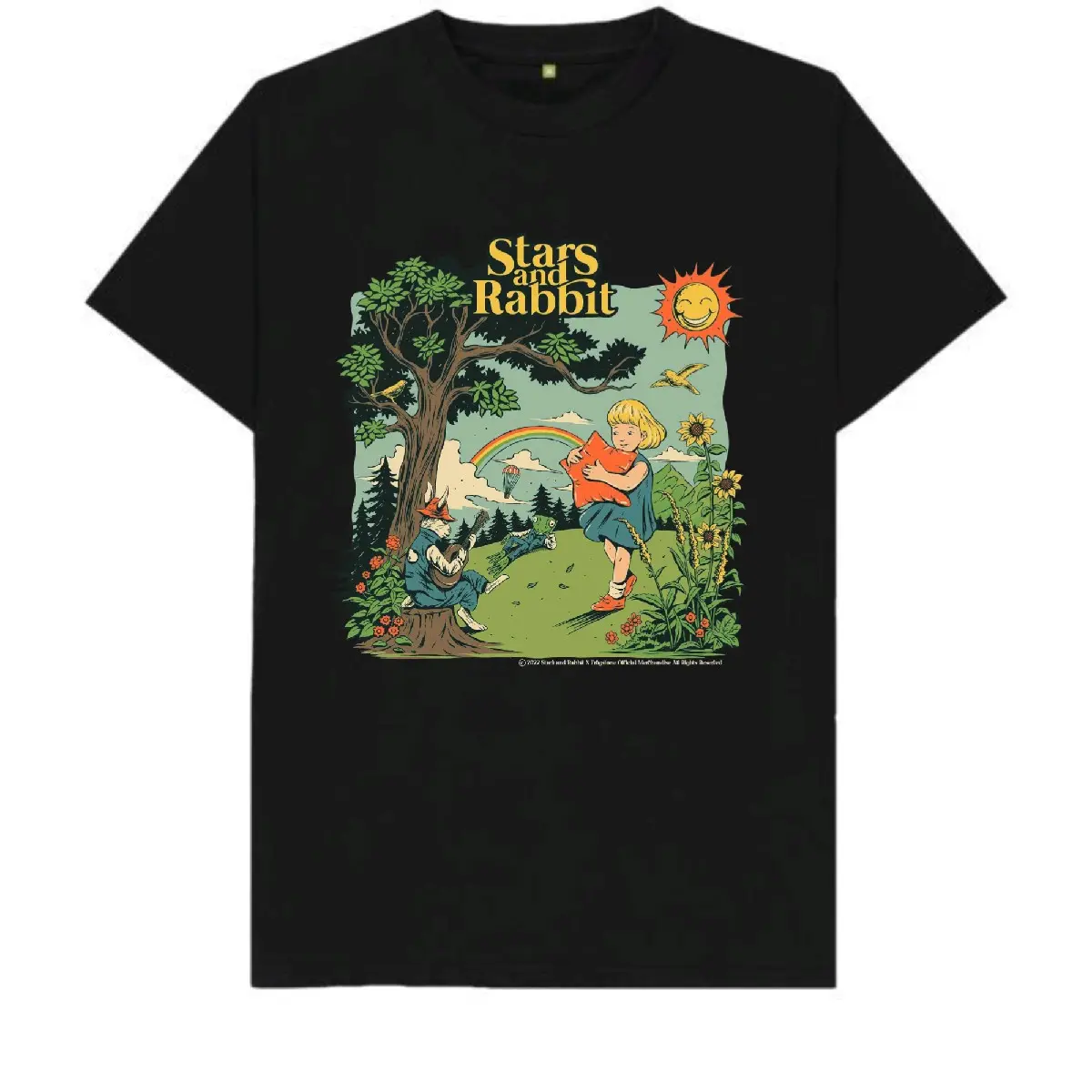 Frogstone / Star And Rabbit / Kaos Anak katun