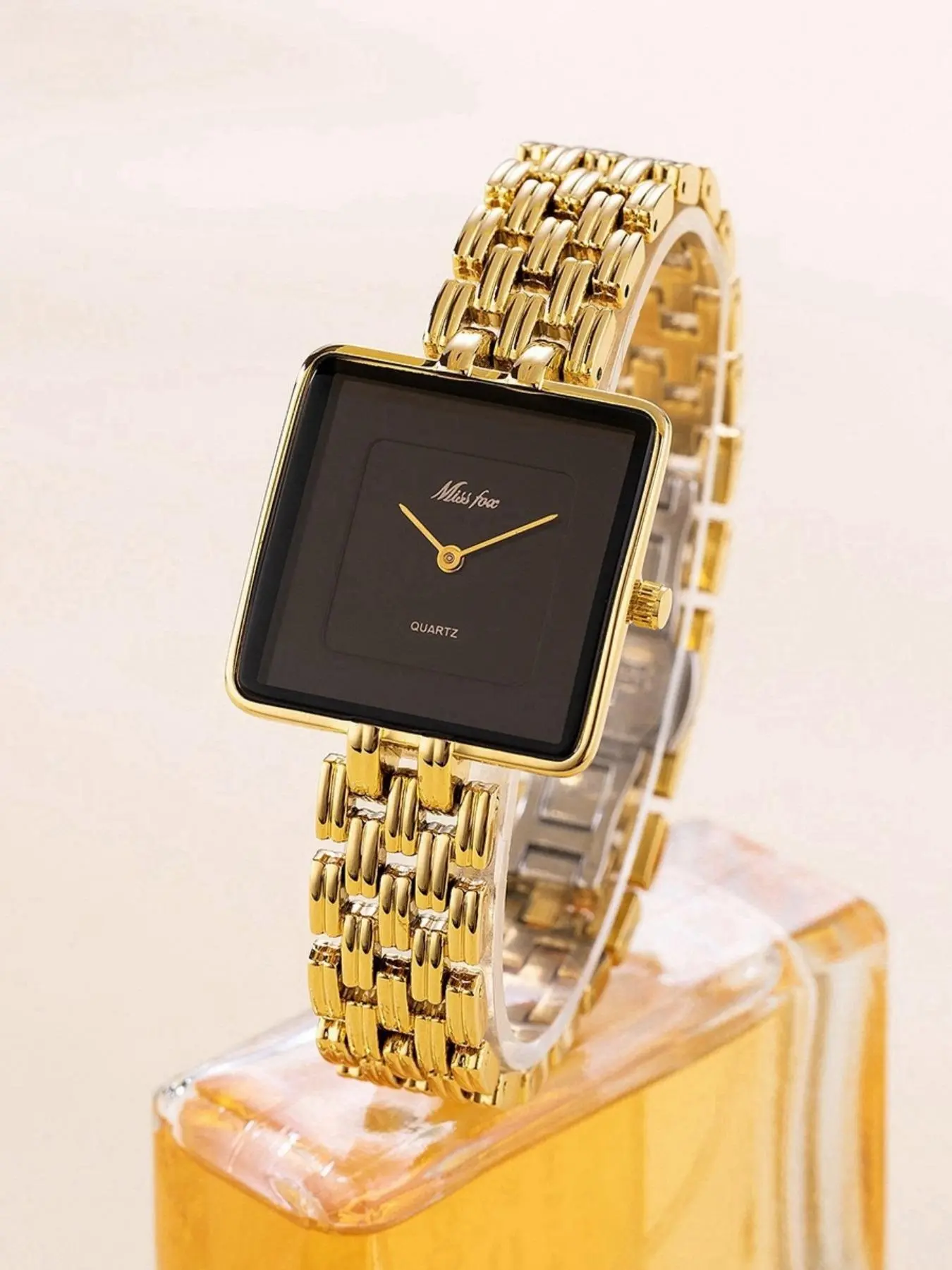 Women's Elegant Fashion Quartz Watch, with Box, Fashion Watch for Party, Daily Decor, Trendy All-match & Exquisite Watch for Birthday Gift