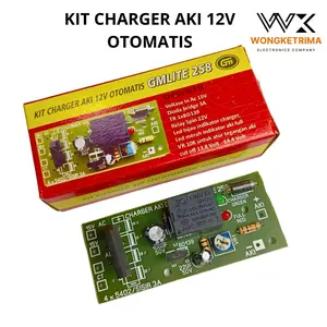 Kit Charger Aki 12v Otomatis Cut Off Cas Aki Otomatis