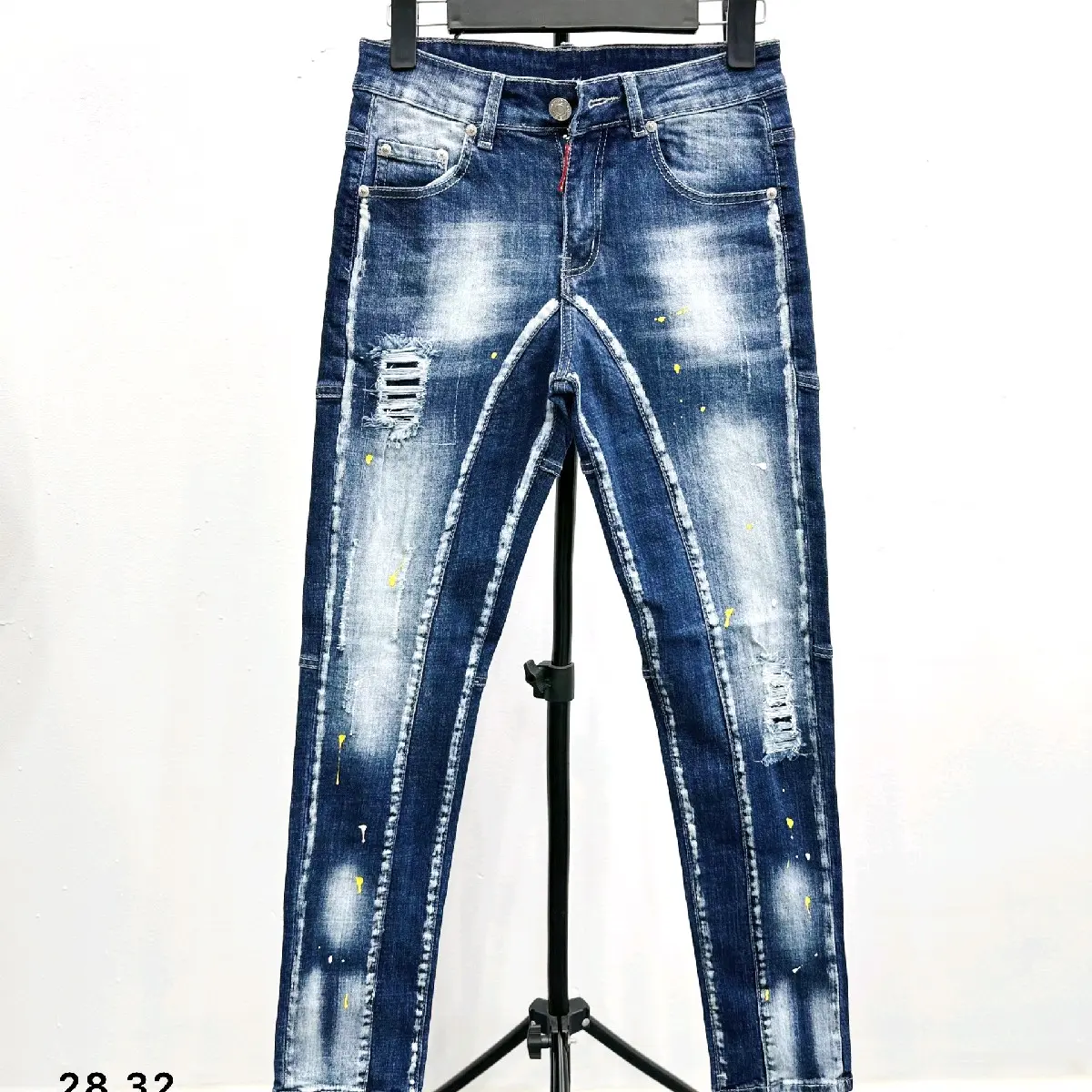 Quần jean dài 2 đáy quảng châu cao cấp 1019