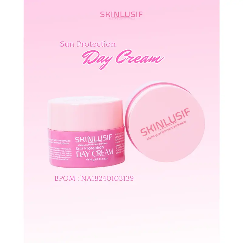 DAY CREAM BPOM AMAN BAGAI IBU HAMIL & IBU MENYUSUI -sun protection day cream SKINLUSIF 0
