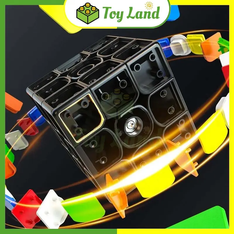 [V3] Rubik 3x3 QiYi QiMeng V3 3x3 Tiled Rubic 3 Tầng Stickerless Đồ Chơi Trí Tuệ Trẻ Em Phát Triển Tư Duy - Little Kobo 5