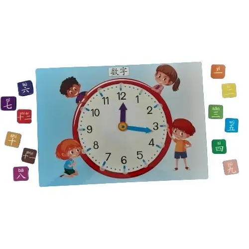 BUSY PAGE CHINESE NUMBER AND TIME 1