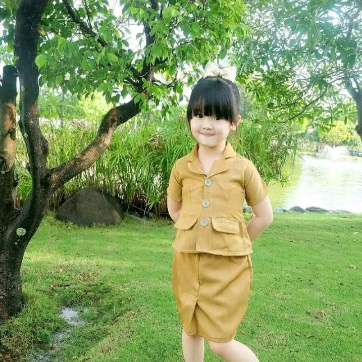 Kostum Seragam Guru Anak Junior // Baju Profesi Anak // Baju Guru Anak // Kostum Photoshoot anak DC Fashion