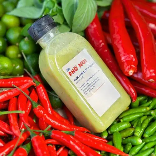Muối Chấm Ớt Xiêm 300gram - Tiệm Phố Núi (Quà Tặng K Bán) Gia Vị 1