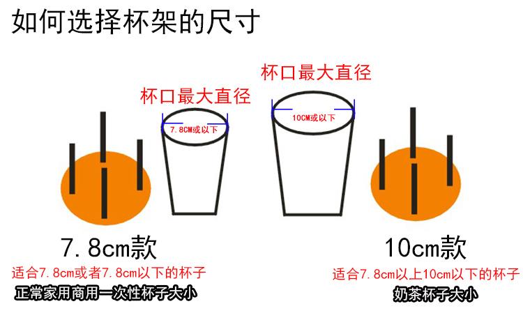 Product Introduction of Bamboo Wooden Cup Storage Rack Creative Round DIY Household Cup Holder For Disposable Paper Cup Counter Desktop Storage Rack 5