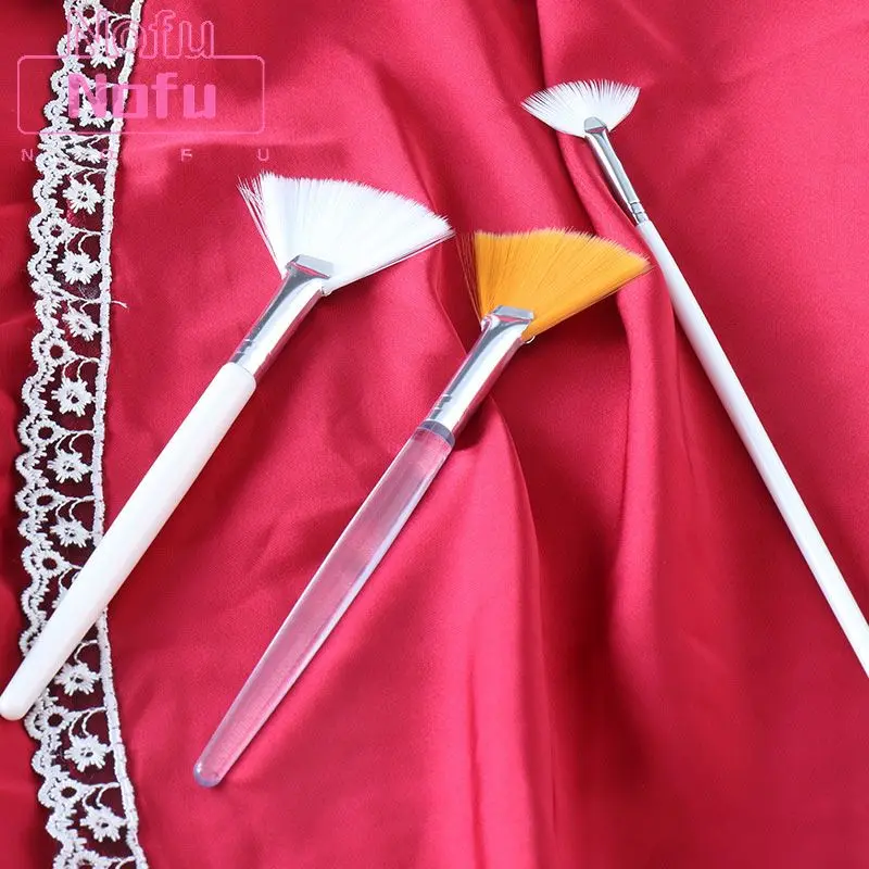 NOFUCọ Peel Cọ Đắp Mặt Nạ Trang Điểm Hình Cánh Quạt Chổi Cán Dài Chổi Mask Phong Cách Hàn Quốc