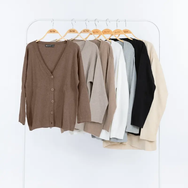 Anaya Cardigan (Katun knit) cardigan Wanita Cardigan Cewe Elita 7