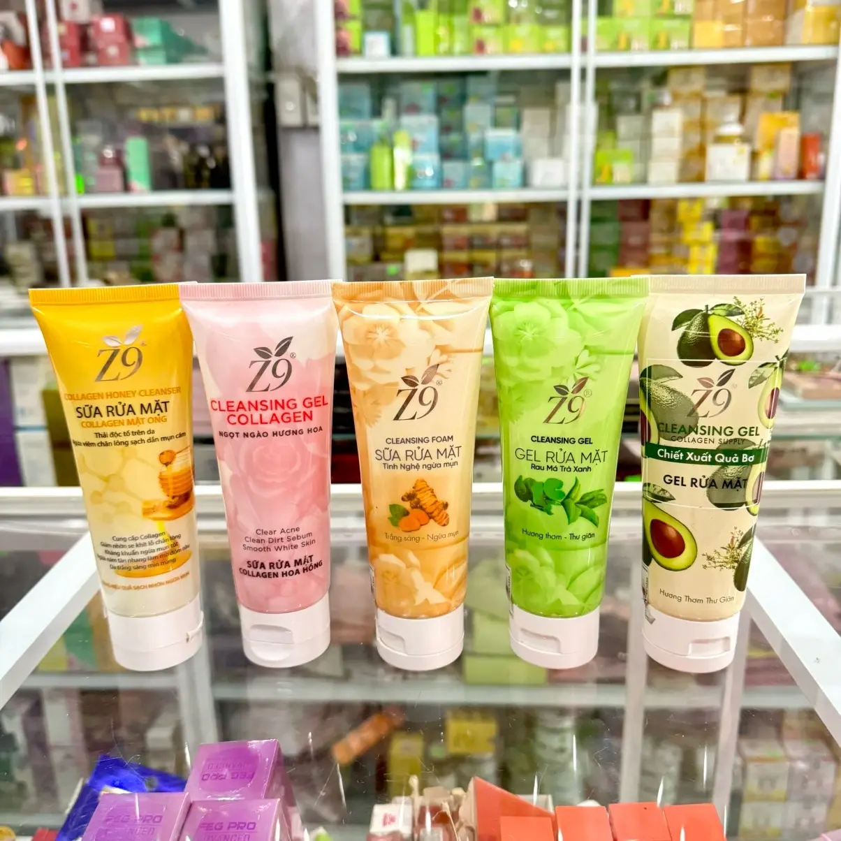 Sữa Rửa Mặt Z9 80ml ( 5 loại )