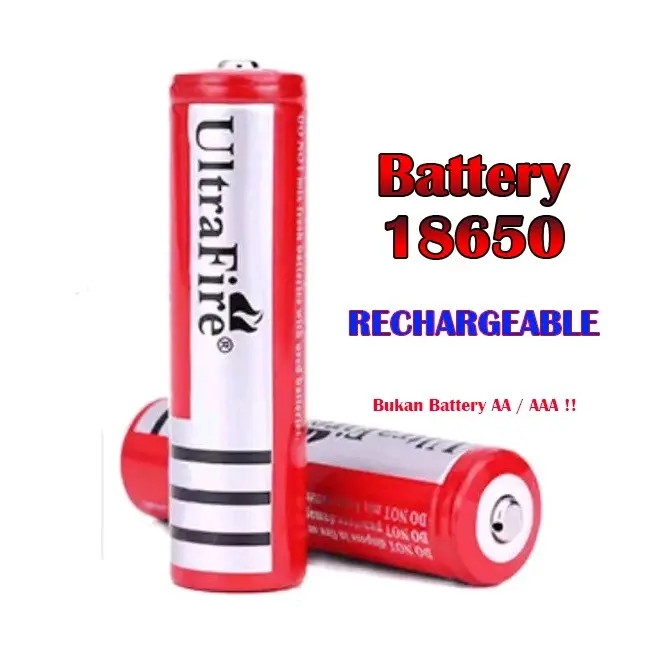 Batrey Ultrafire - Batrey 18650 - Batrey Charge - Batrey Senter