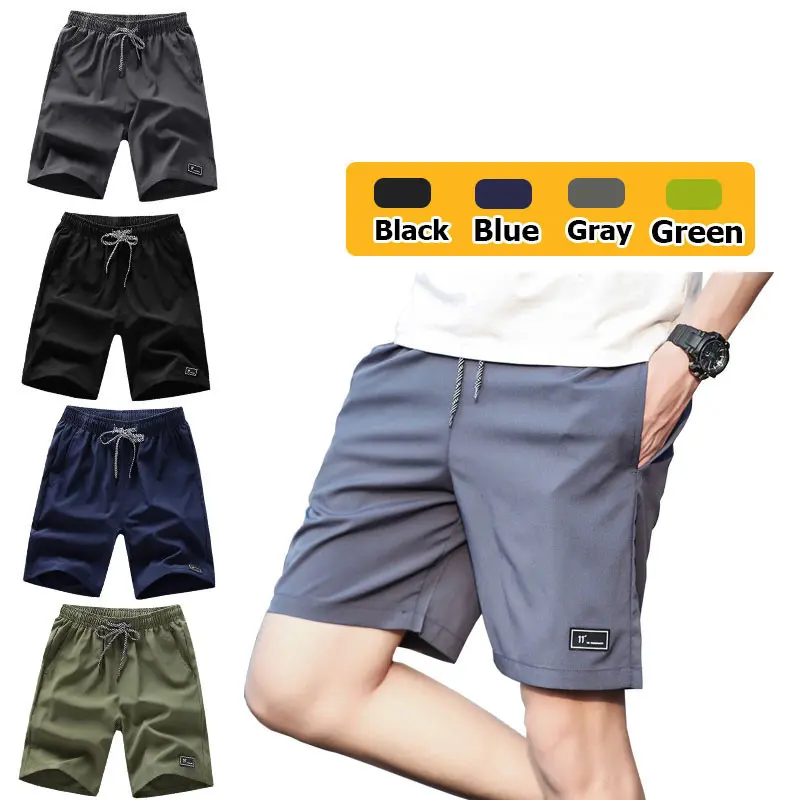 Handsome Men Shorts Korean Syle Short Pants Breathable Shorts 4 Colors