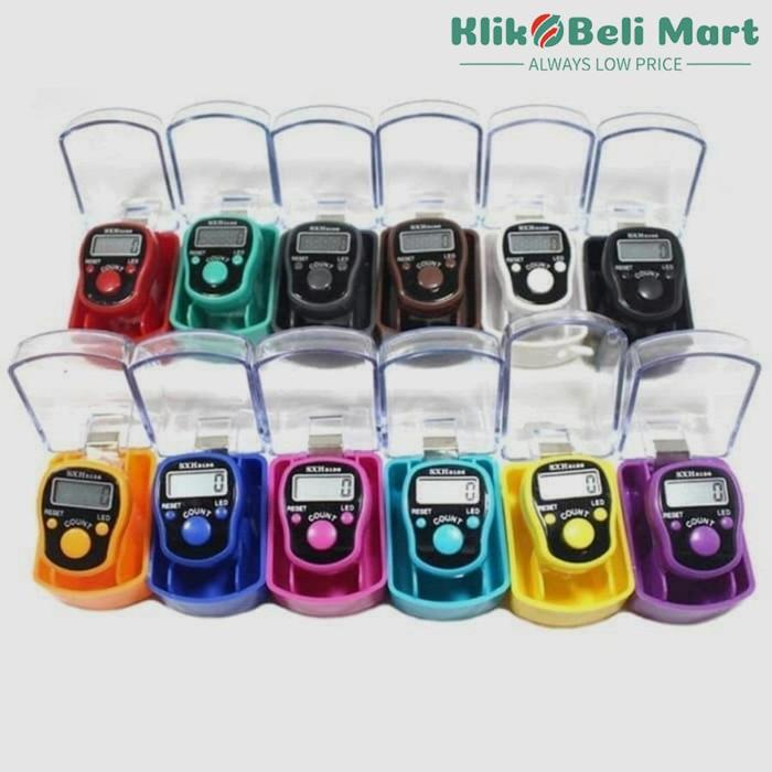 Gambar [KBM] Tasbih Digital LED Lampu Mika Kotak Finger Counter Tasbeh Dzikir dari Klik Beli Mart Kota Tangerang Tokopedia