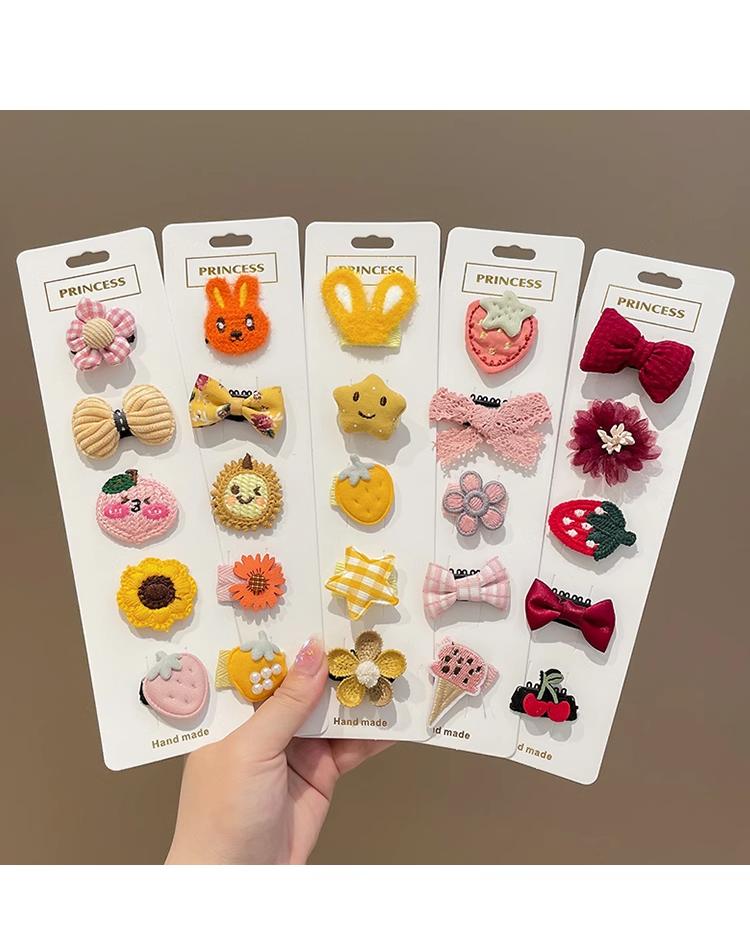 Product Introduction of Pet Bow Syamaru Ji Si Butterfly Teddy Cat Cartoon Cute Dog Cat Bangs Broken Hair BB Clip 6