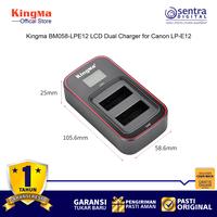 Gambar Kingma BM058-LPE12 Dual USB Charger for Canon EOS M100 M200 M50II 100D dari Sentra Digital Kota Surabaya 4 Tokopedia